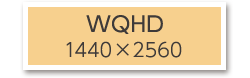 WQHD 1440×2560