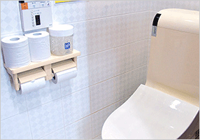 トイレに置き型を置いて24時間消臭