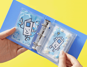 ミニリングファイル（3穴バインダー）