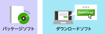 ダウンロードソフトも取り扱い中