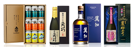 贈ってうれしい、もらってうれしい。メーカー直送のお酒特集