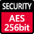 SECURITY AES256bit