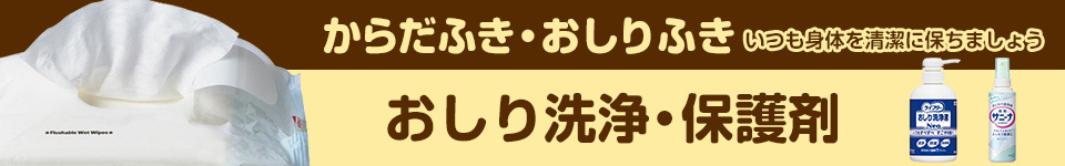 介護向け おしり洗浄シャワー・おしり洗浄剤・保護剤でいつも身体を清潔に保ちましょう