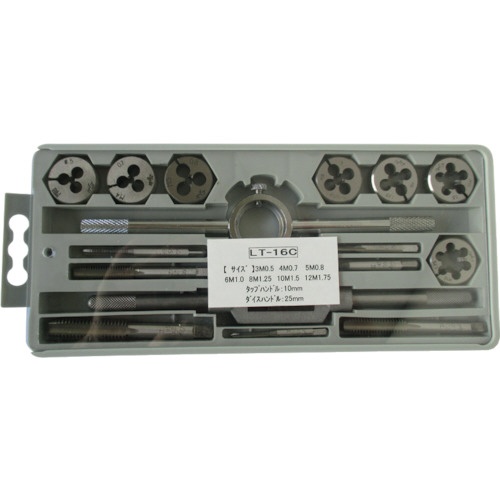 ｌｉｇｈｔ　タップダイス　１６点セット　ＬＴ－１６Ｃ　１セット1