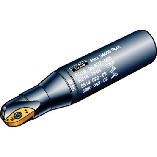 サンドビック　コロミルＲ２１６ボールエンドミル　Ｒ２１６－４０Ｂ４０－１００　１個1