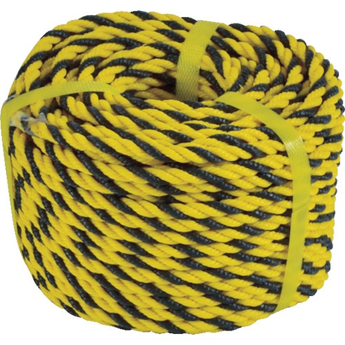 ＴＲＵＳＣＯ　トラロープ　３つ打　７．５×５０ｍ　ＴＴＲ－７．５－５０　１巻1