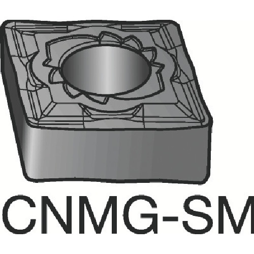 【１０個単位でご注文ください】　サンドビック　Ｔ－Ｍａｘ　Ｐ　旋削用ネガ・チップ　ＣＮＭＧ１９０６１６－ＳＭＲ　１個1