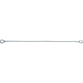 ＴＲＵＳＣＯ　ワイヤロープスリング　Ｅタイプ　アルミロック　１２ｍｍ×１．５ｍ　ＴＷＥＬ－１２Ｓ１．５　１本