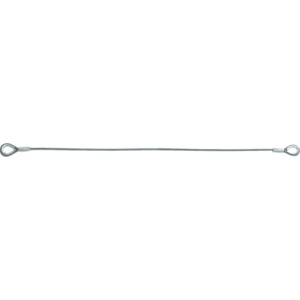 ＴＲＵＳＣＯ　ワイヤロープスリング　Ｅタイプ　アルミロック　１２ｍｍ×１．５ｍ　ＴＷＥＬ－１２Ｓ１．５　１本1