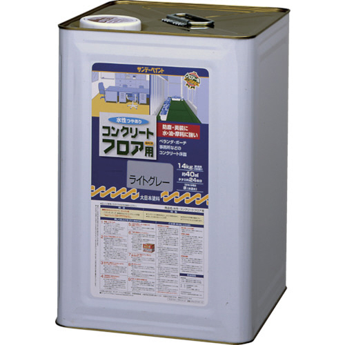 たのめーる】サンデーペイント 水性コンクリートフロア用 14kg たのめーる】サンデーペイント 水性コンクリートフロア用 14kg