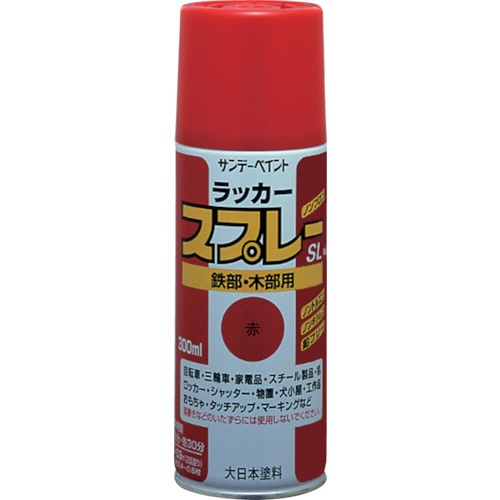 サンデーペイント　ラッカースプレーＳＬ　３００ｍＬ　透明　２８４Ｋ１　１本1