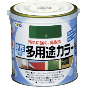 アサヒペン　水性多用途カラー　０．７Ｌ　緑　４６１０９４　１缶