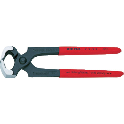 【クリックで詳細表示】KNIPEX ヤットコ (カーペンタープライヤー) 5101-210SB 1個 5101-210SB