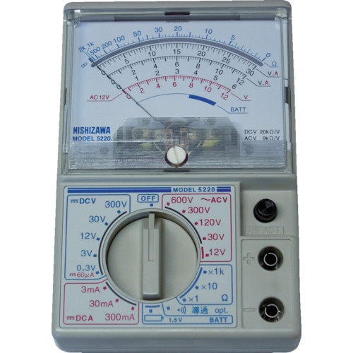 西澤電機計器製作所　西澤　キットテスタ　５２２０－０５　１個1