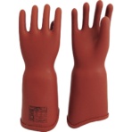 渡部工業　高圧ゴム手袋　４１０ｍｍ　胴太型　５５０