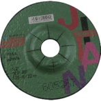 【２５枚単位でご注文ください】　富士製砥　ＪＩＴＡＮ（ジタン）ＡＺ　３０Ｐ　ＢＦ　１２５×６×２２　ＪＴＮＡＺ３０Ｐ１２５６　１枚
