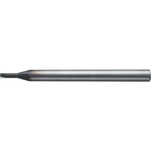 【クリックで詳細表示】ユニオンツール 超硬合金加工用ネジ切り工具M4×0.7×φ3.1×溝数2 UDCTM4-0.7-8 1本 UDCTM4-0.7-8