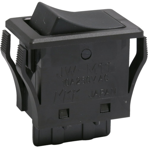 ＮＫＫスイッチズ　ロッカスイッチ　ＪＷ－Ｍシリーズ　単極　ＯＮ－ＯＦＦ　ＪＷ－Ｍ１１ＲＫＫ　１個1