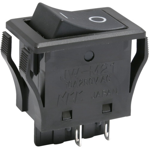 ＮＫＫスイッチズ　ロッカスイッチ　ＪＷ－Ｍシリーズ　２極　ＯＮ－ＯＦＦ　ＪＷ－Ｍ２１ＲＫＫ　１個1