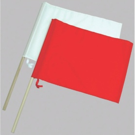 シンワ測定　工事用旗　ナイロン製　７６９０９　１組