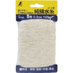 シンワ測定　純綿水糸　カード巻　５号　０．９ｍｍ　１００ｍ　７８４９０　１個