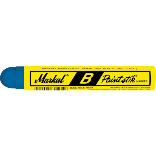ＬＡ－ＣＯ　Ｍａｒｋａｌ　工業用マーカー　ペイントスティック　Ｂ　青　８０２２５　１本1