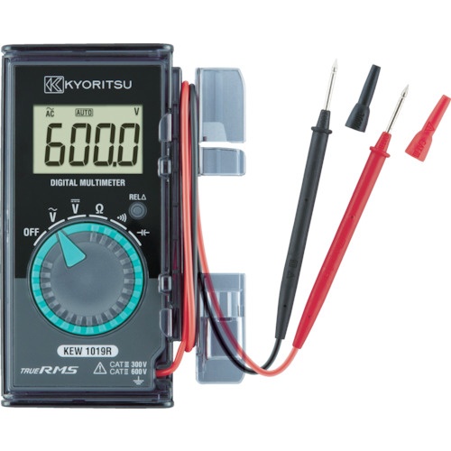 共立電気計器　デジタルマルチメータ（ハードケース）　ＫＥＷ１０１９Ｒ　１個1