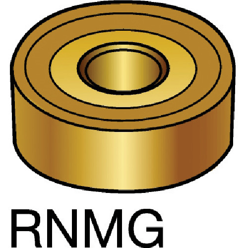 【クリックで詳細表示】サンドビック T-Max P 旋削用ネガ・チップ 3210 RNMG 12 04 00-3210 1個 RNMG 12 04 00-3210