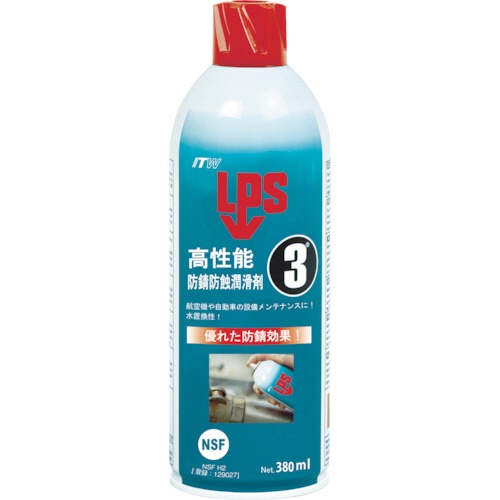 ＩＴＷパフォーマンスポリマーズ＆フルイズ　デブコン　ＬＰＳ３　高性能防錆防蝕潤滑剤　３８０ｍｌ　Ｌ００３１６　１本1