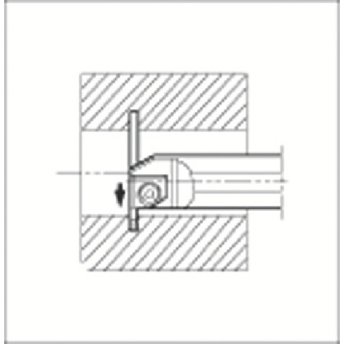 京セラ　溝入れ用ホルダ　ＫＩＧＨＲ４５３２Ｂ－４　１個1