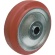 ヨドノ　プレス金具用ゴム車輪　ＲＷ１８０　１個1