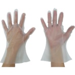 東京パック　緊急災害対策用手袋ニューマイジャスト簡易５０Ｓ　半透明　ＫＮ－Ｓ　１袋（５０枚）