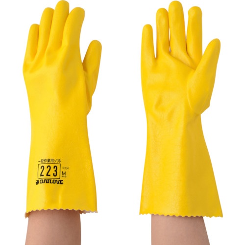 ダイヤゴム　耐溶剤用手袋　ダイローブ２２３（Ｍ）　Ｄ２２３－Ｍ　１双1