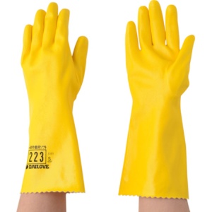 ダイヤゴム　耐溶剤用手袋　ダイローブ２２３（Ｓ）　Ｄ２２３－Ｓ　１双1