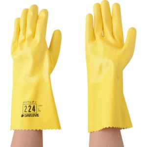 ダイヤゴム　耐溶剤用手袋　ダイローブ２２４（Ｌ）　Ｄ２２４Ｌ　１双1