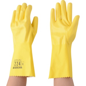 ダイヤゴム　耐溶剤用手袋　ダイローブ２２４（Ｍ）　Ｄ２２４Ｍ　１双1