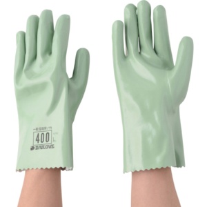 ダイヤゴム　耐溶剤用手袋　ダイローブ４００（Ｌ）　Ｄ４００－Ｌ　１双1