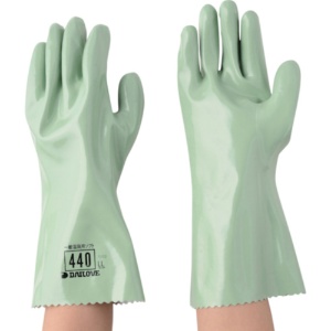 ダイヤゴム　耐溶剤用手袋　ダイローブ４４０（ＬＬ）　Ｄ４４０－ＬＬ　１双1