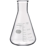 ハリオサイエンス　三角フラスコ　目安目盛付　３００ｍｌ　ＳＦ－３００－ＳＣＩ　１個