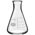 ハリオサイエンス　三角フラスコ　目安目盛付　５０ｍｌ　ＳＦ－５０－ＳＣＩ　１個