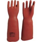 渡部工業　高圧ゴム手袋　４６０ｍｍ　胴太型　５５５