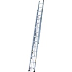 長谷川工業　アップスライダー業務用３連梯子　ＬＡ３－１００　１台
