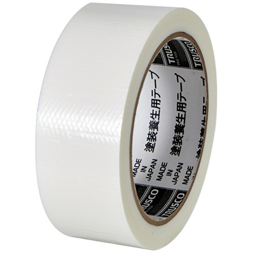 ＴＲＵＳＣＯ　塗装養生用テープ　ホワイト　３８ｍｍ×２５ｍ　ＴＹＴ３８２５－Ｗ　１巻1