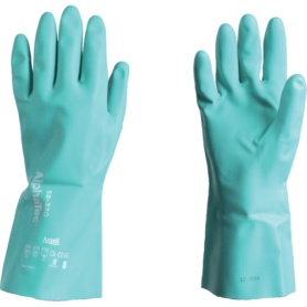 アンセル　耐薬品手袋　アルファテック　５８－３３０　ＸＬサイズ　５８３３０－１０　１双