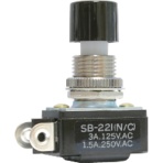 ＮＫＫスイッチズ　押ボタンスイッチ　はんだ端子　単極ＯＮ－（ＯＦＦ）　ＳＢ－２２１Ｎ／Ｃ　１個