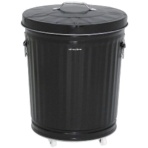 ミヅシマ工業 ダストBOX33C ブラック 3670343 1個
