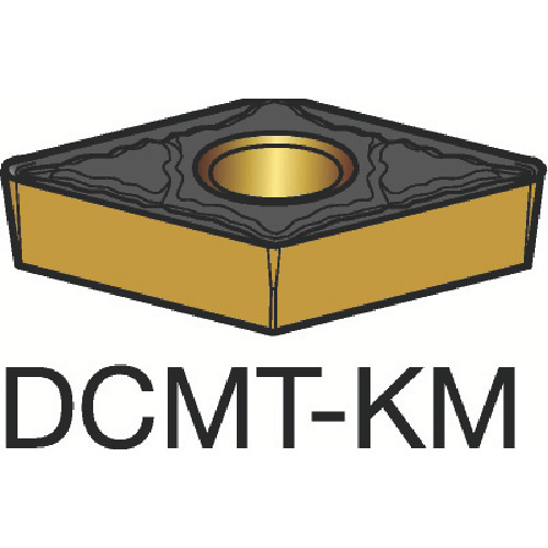 【クリックで詳細表示】サンドビック コロターン107 旋削用ポジ・チップ 3210 DCMT 11 T3 08-KM-3210 1個 DCMT 11 T3 08-KM-3210