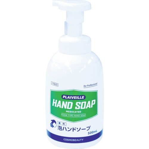 コスモビューティー　モクケン　プレヴェーユ薬用泡のハンドソープ　５００ｍｌ　１９６７３　１個1