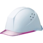 ミドリ安全　女性用ヘルメット　ＬＳＣ－１１ＰＣＬＶ　ホワイト／ピンク　ＬＳＣ－１１ＰＣＬＶ－Ｗ／ＰＫ　１個