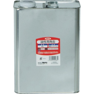 アサヒペン　油性用角缶　４Ｌ　２２２８３１　１缶1